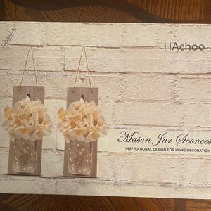 Mason Jar Sconces